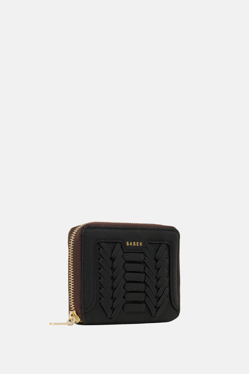 Landry Wallet | Black Macro Weave