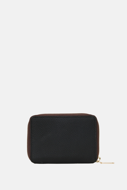 Landry Wallet | Black Macro Weave