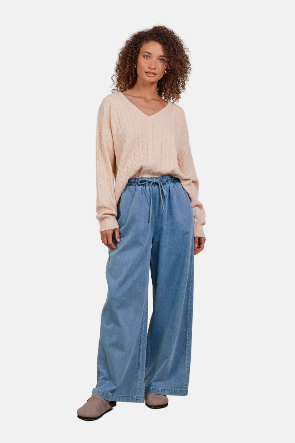 Pepi Wide Denim Pant