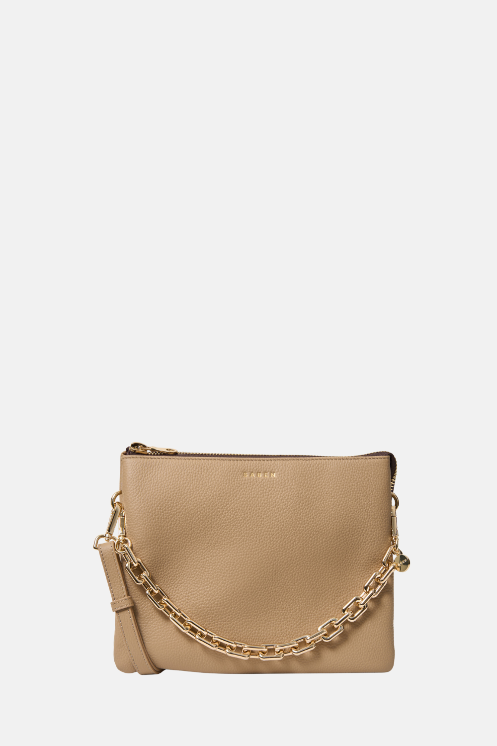 Matilda Crossbody | Tea + Chunky Chain