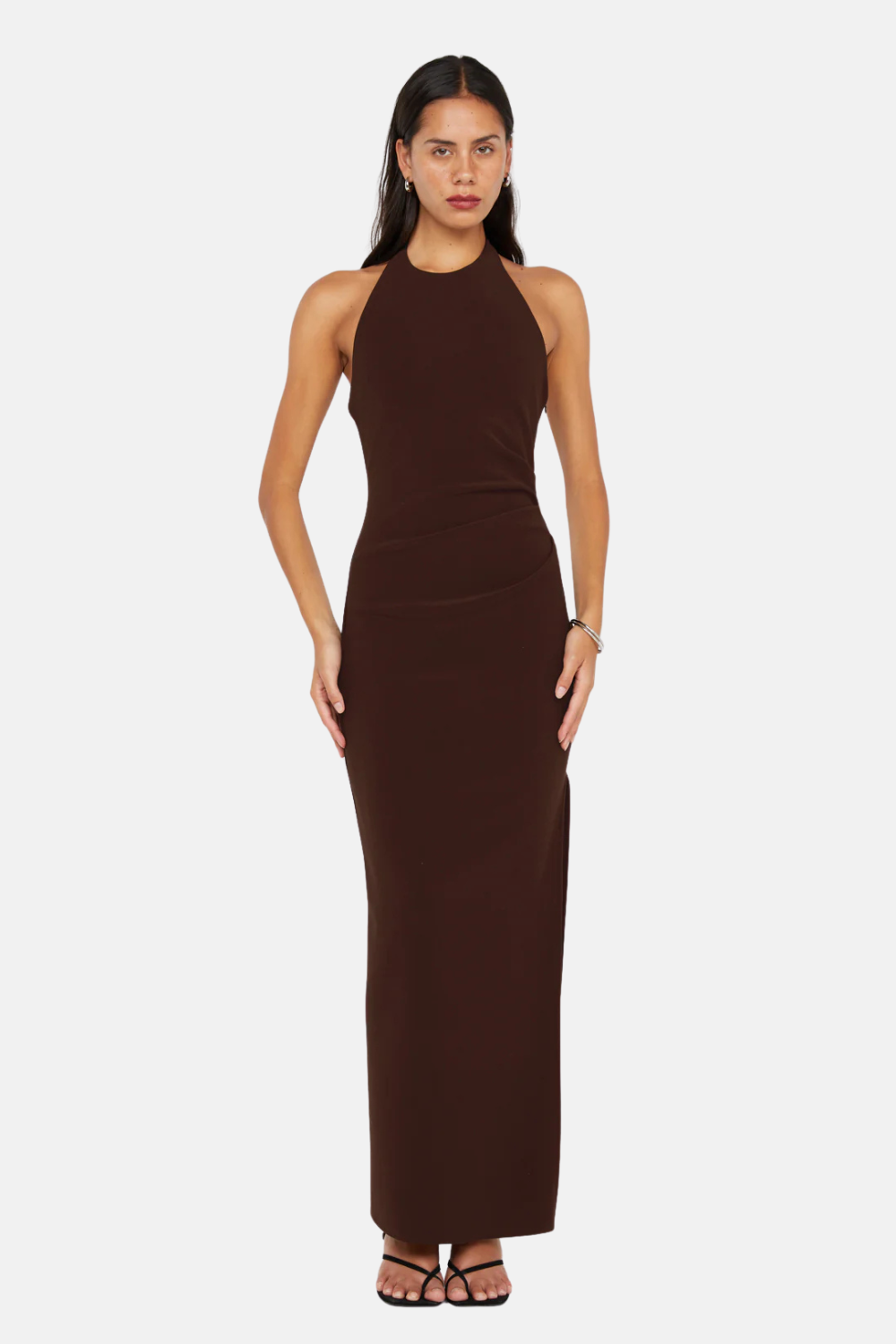 Asta Maxi Dress | Dark Chocolate