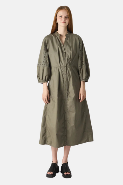 MSCH Jeovana Petronia 3/4 Dress | Mulled Basil