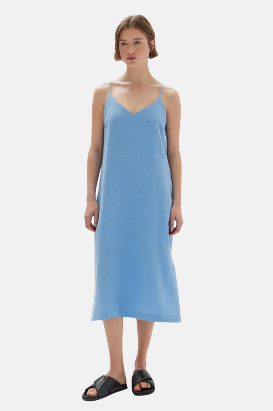 Vallory Linen Slip Dress | Bahama