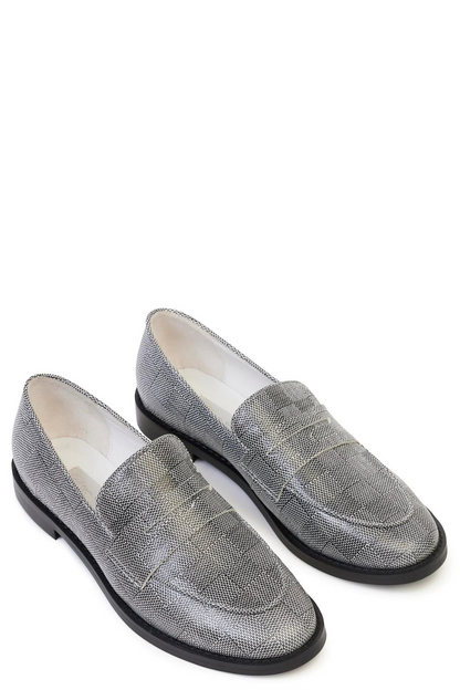 Molly Loafer | Monochrome Check Calf