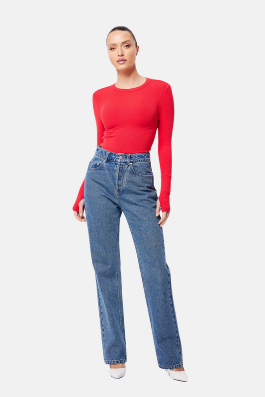 The Brooklyn Top | Red