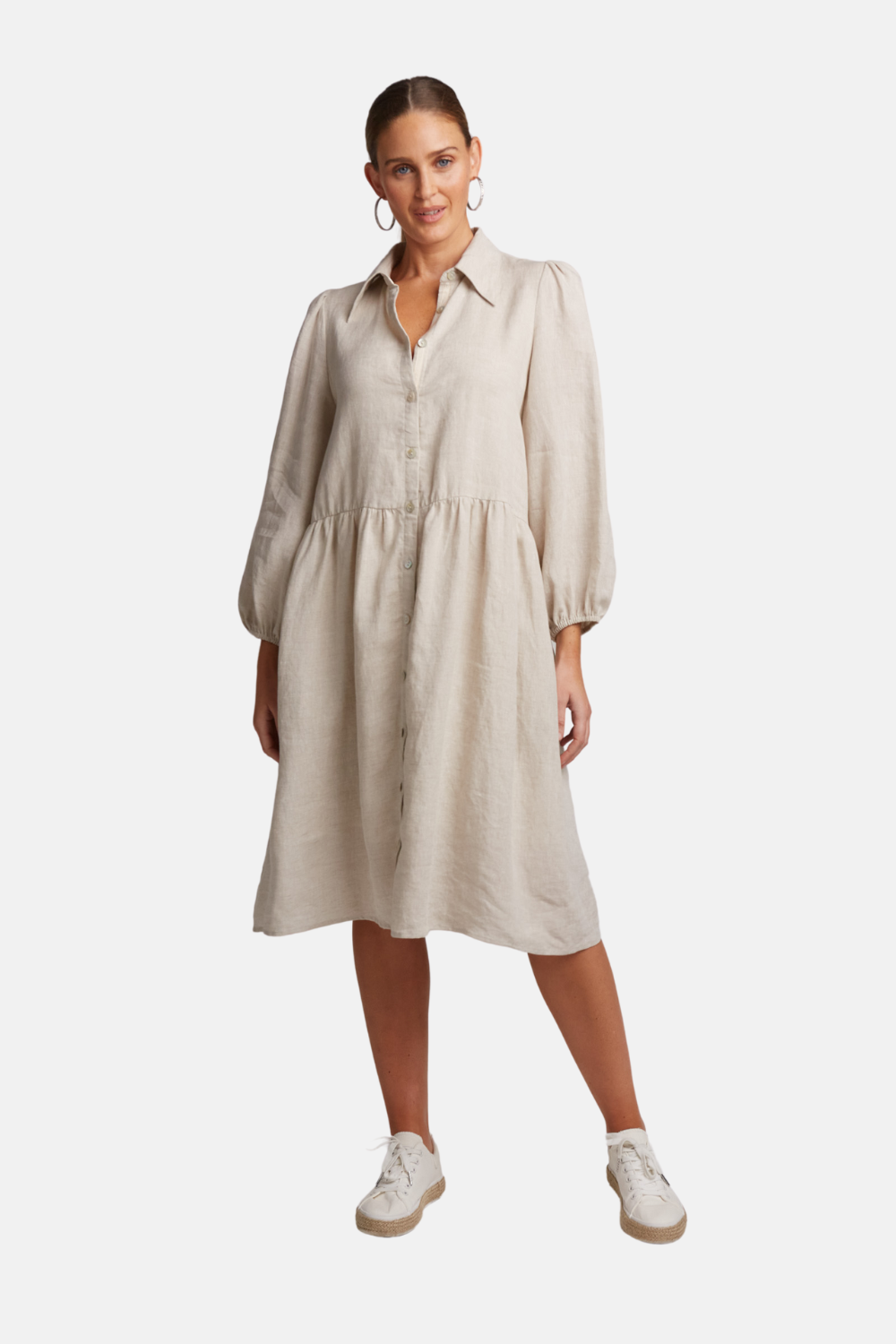 Studio Midi Shirt Dress | Tusk