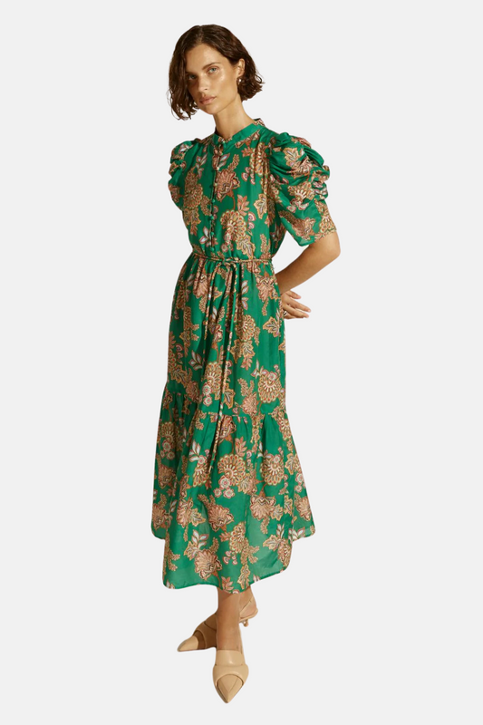 Opus Dress | K'gari Palm Green