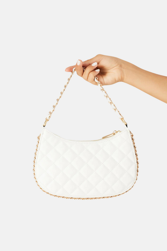 Adia Shoulder Bag | White