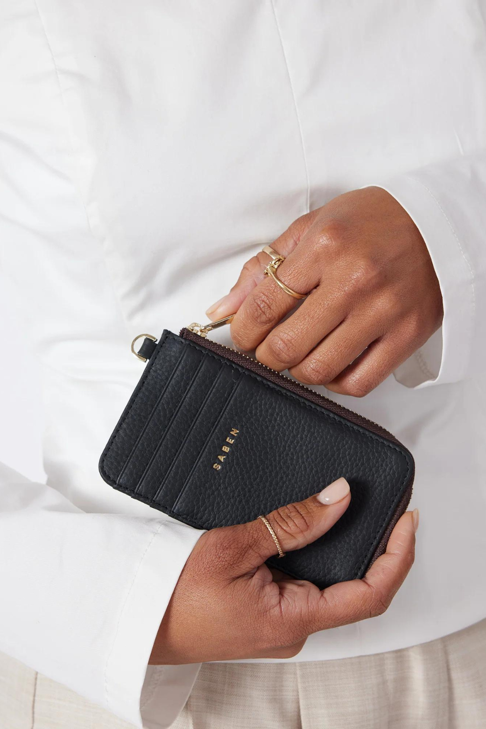 Winona Card Holder | Black