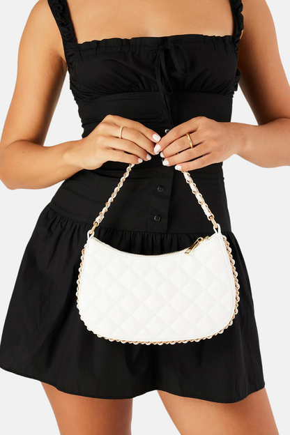 Adia Shoulder Bag | White