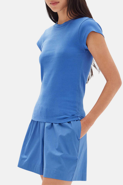 Josie Short Sleeve Tee | Lapis