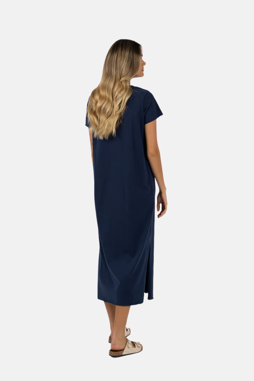 Basic Tee Dress | Navy