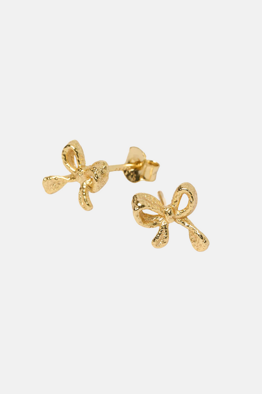 Bowie Gold Studs