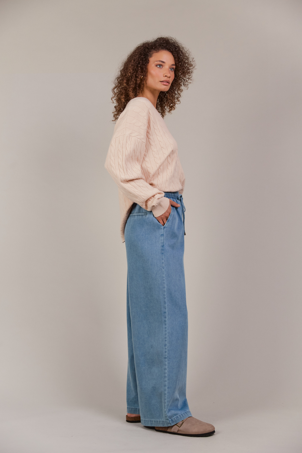 Pepi Wide Denim Pant