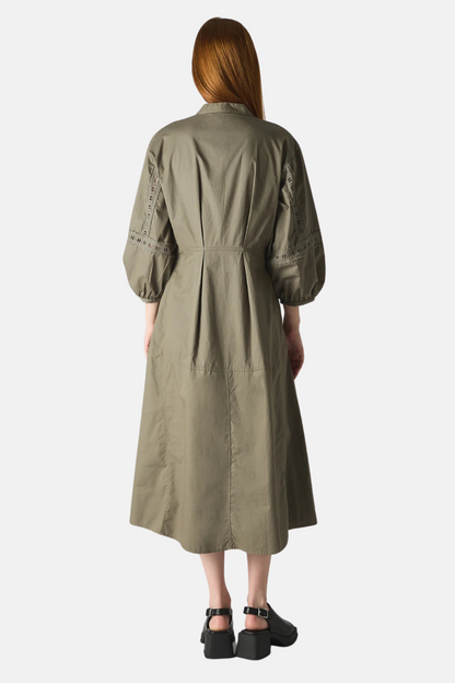 MSCH Jeovana Petronia 3/4 Dress | Mulled Basil