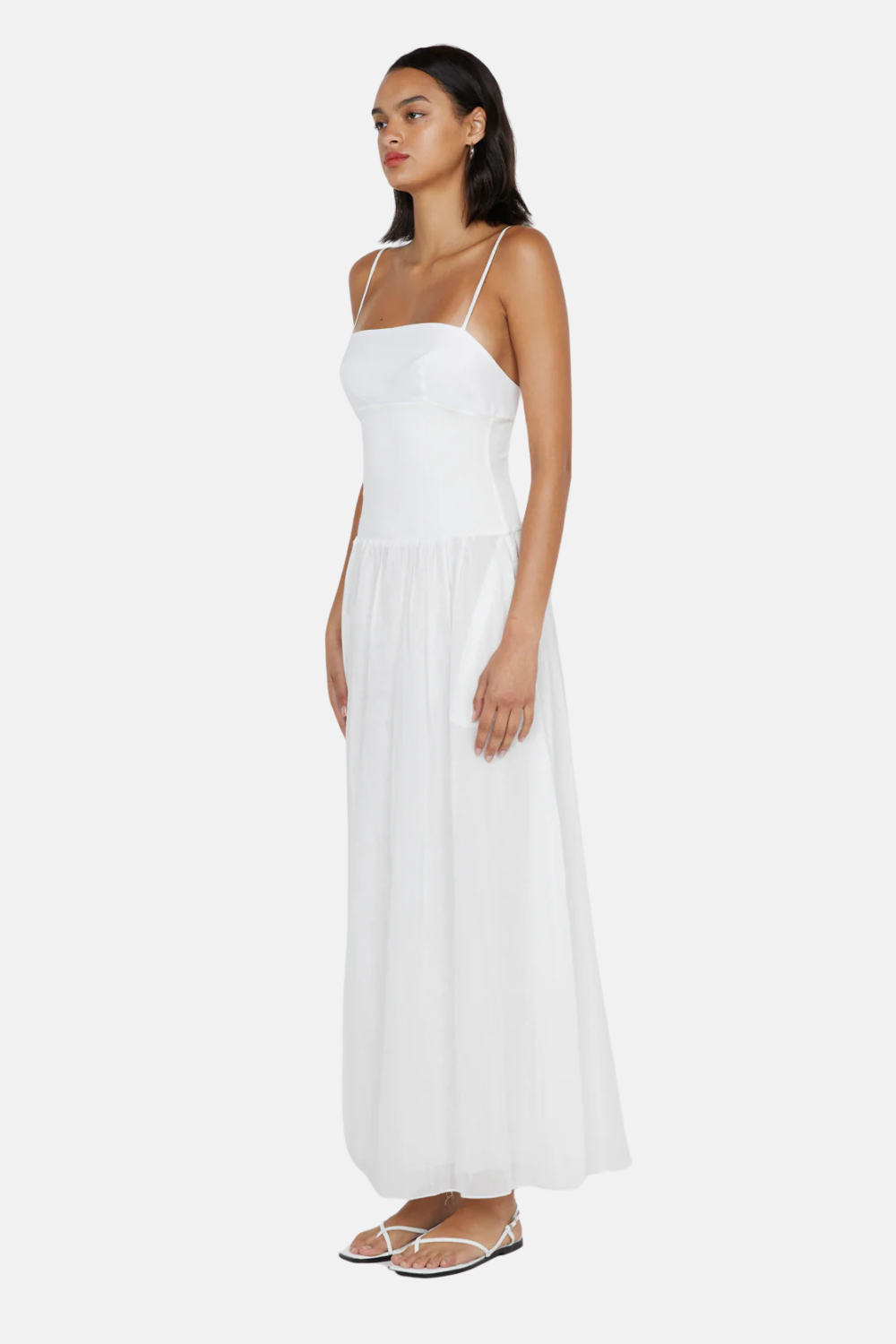 Lina Maxi Dress | White