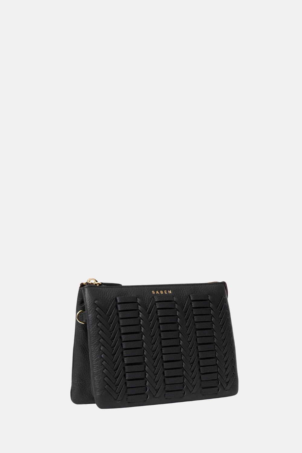 Tilly's Big Sis Crossbody | Black Chevron