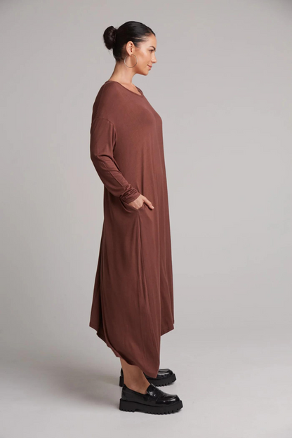 Studio Jersey Dress | Mocha