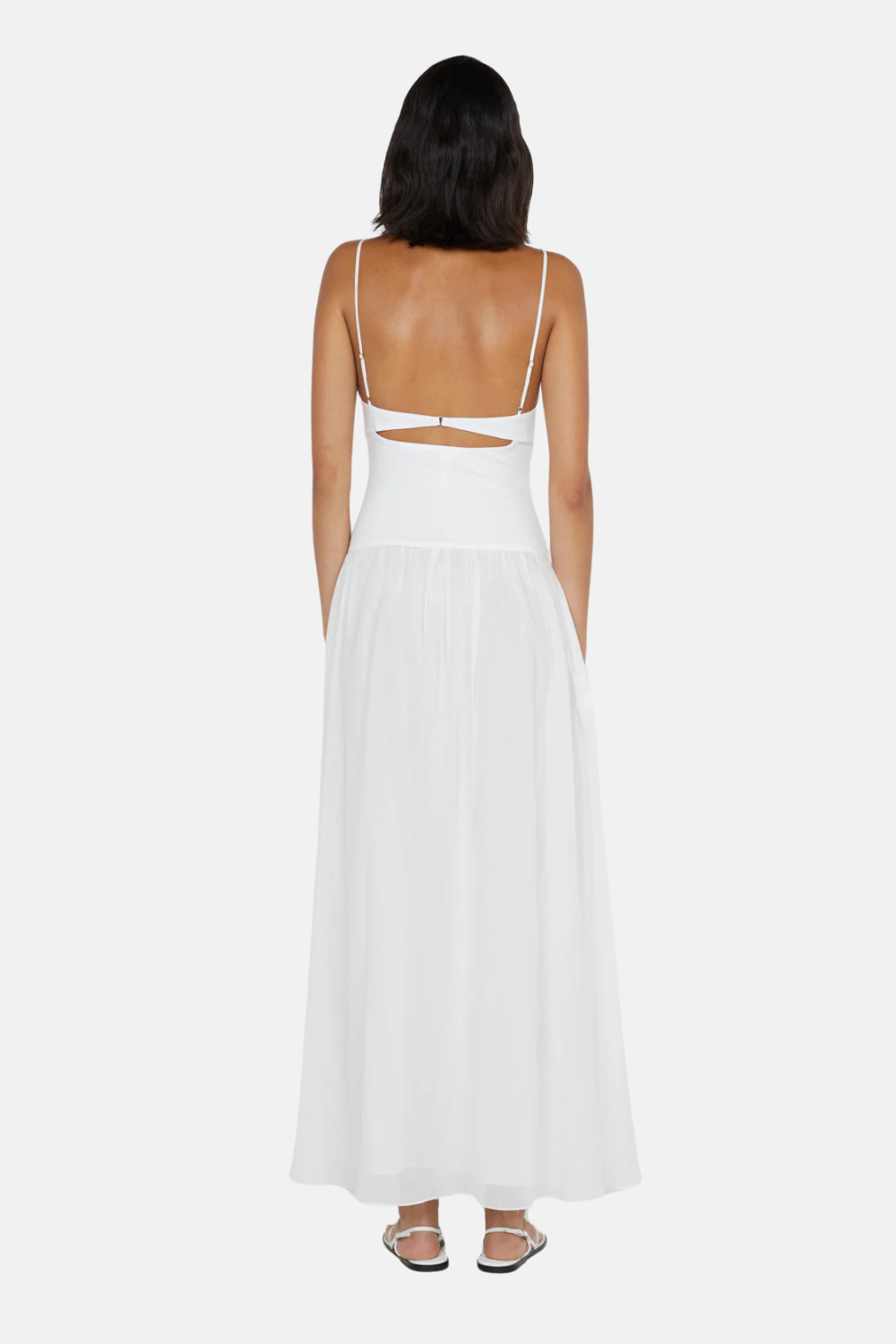 Lina Maxi Dress | White