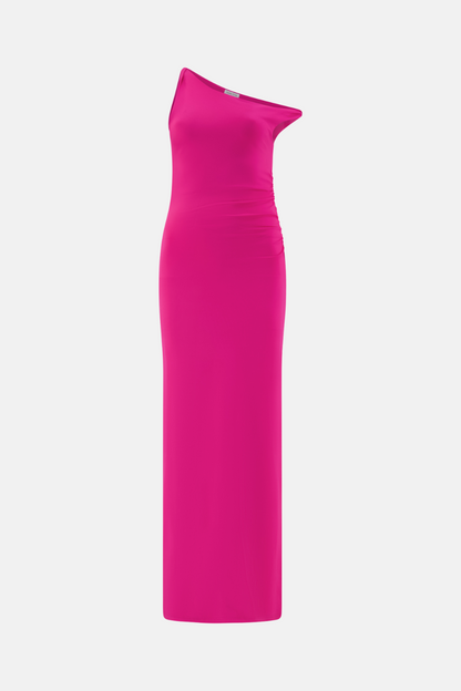 Twister Tank Dress | Hot Pink