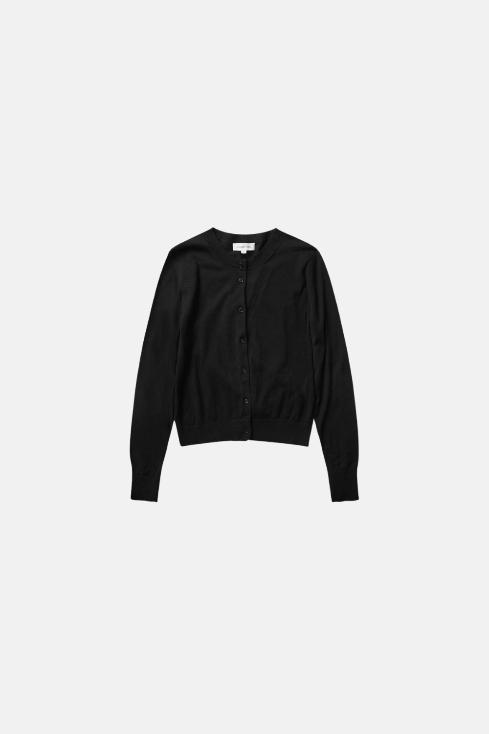 Semra Cotton Cashmere Cardigan | Black