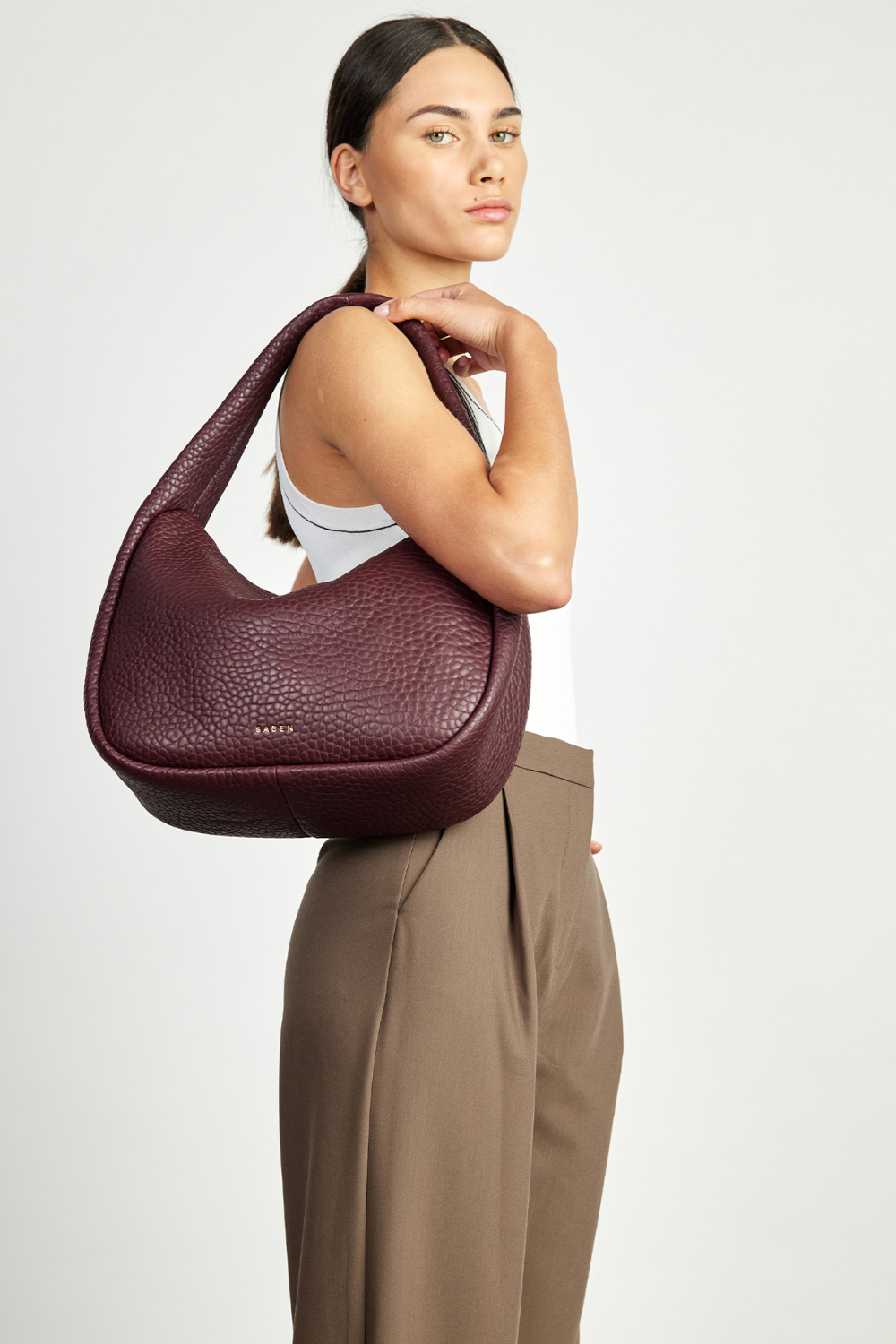 Hana Bag | Merlot Bubble