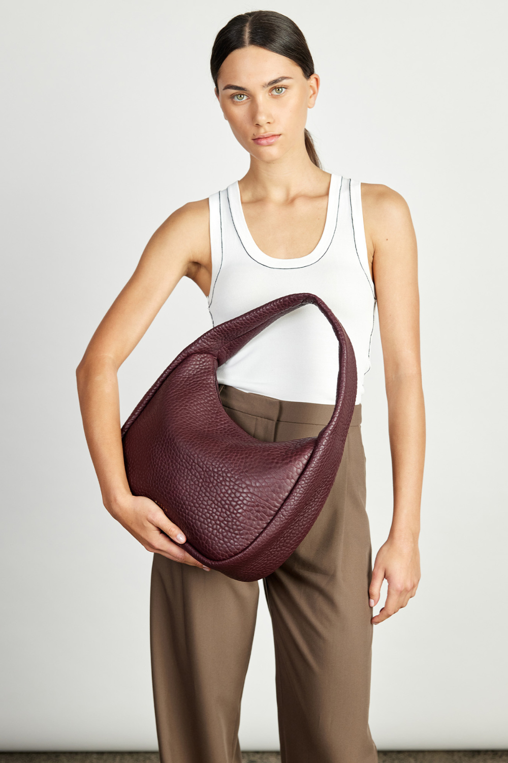 Hana Bag | Merlot Bubble