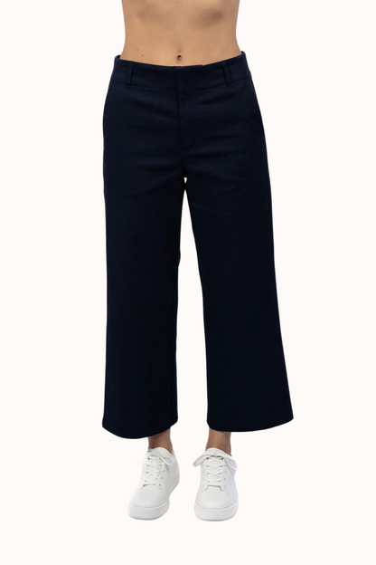 Margot Drill Pant | Deep Navy