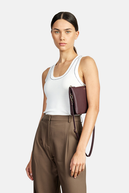 Tilly's Big Sis Crossbody | Merlot