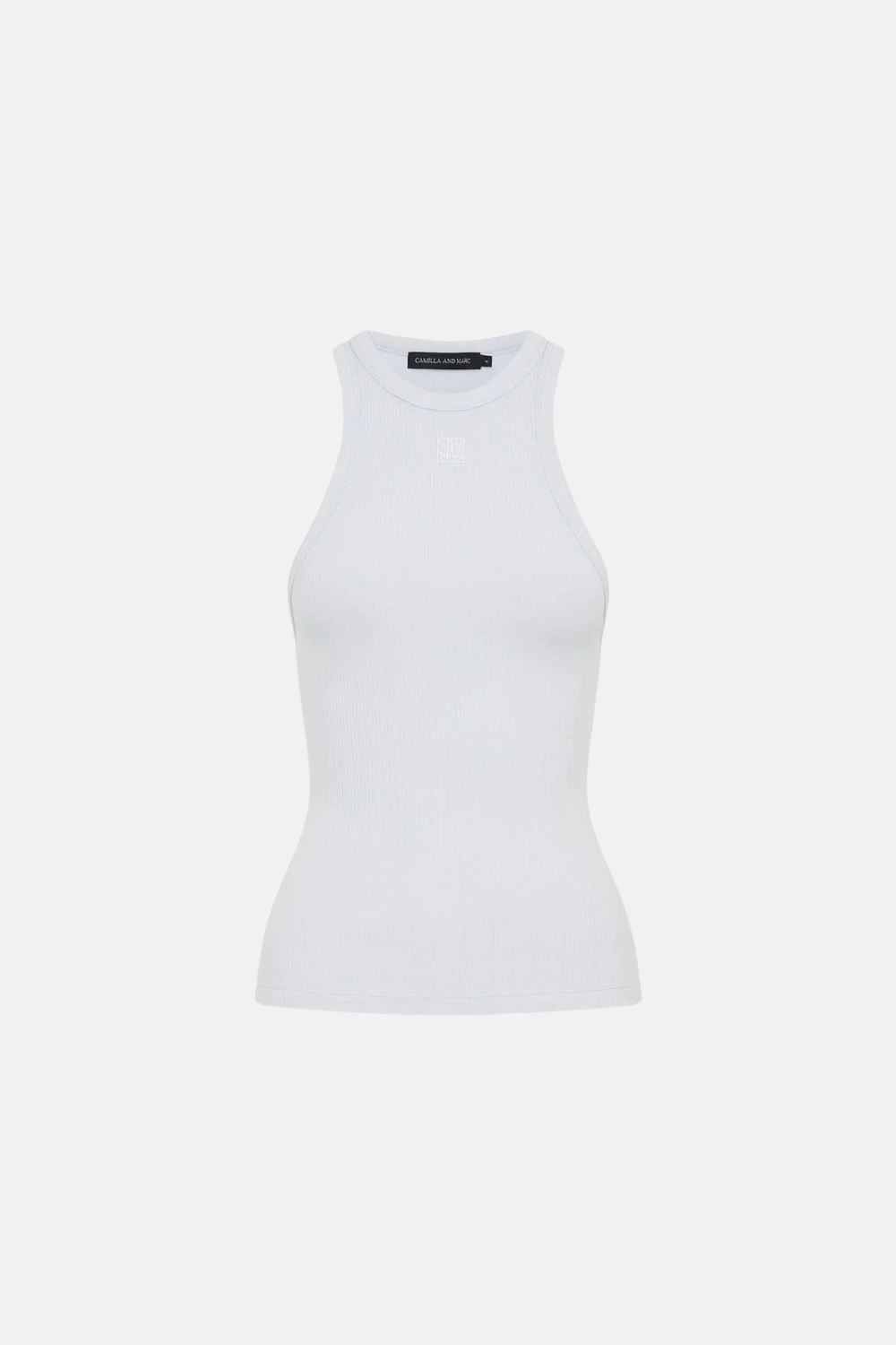 Nora Rib Tank | Blue Haze