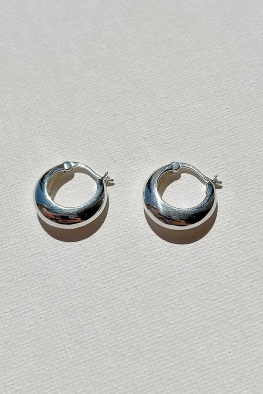 Positano Hoops Silver