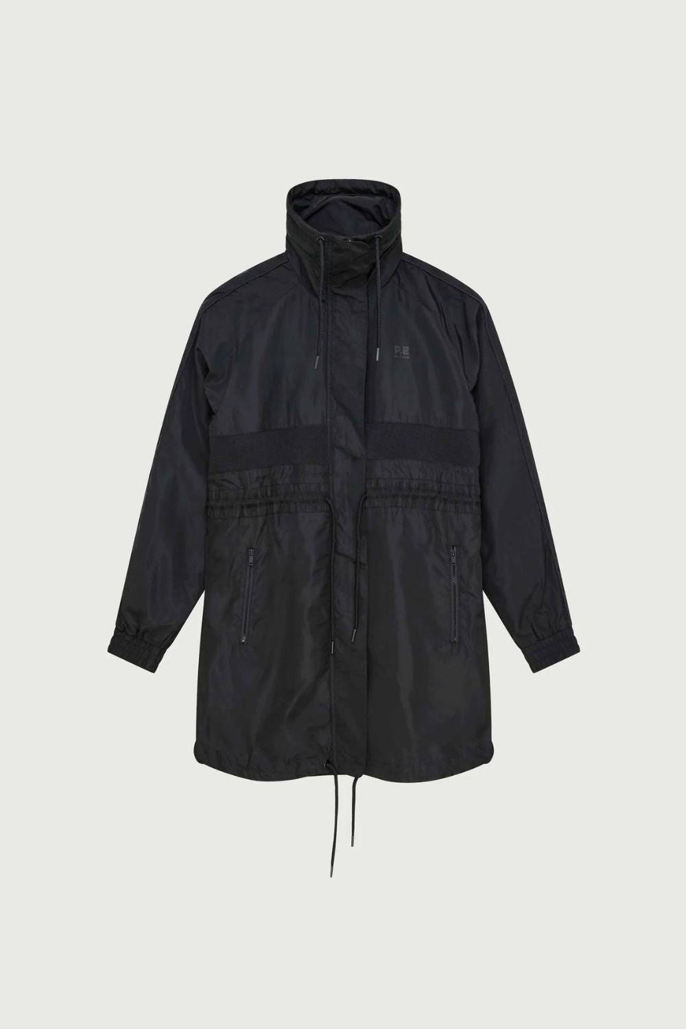 Mid Length Man Down Jacket| Black