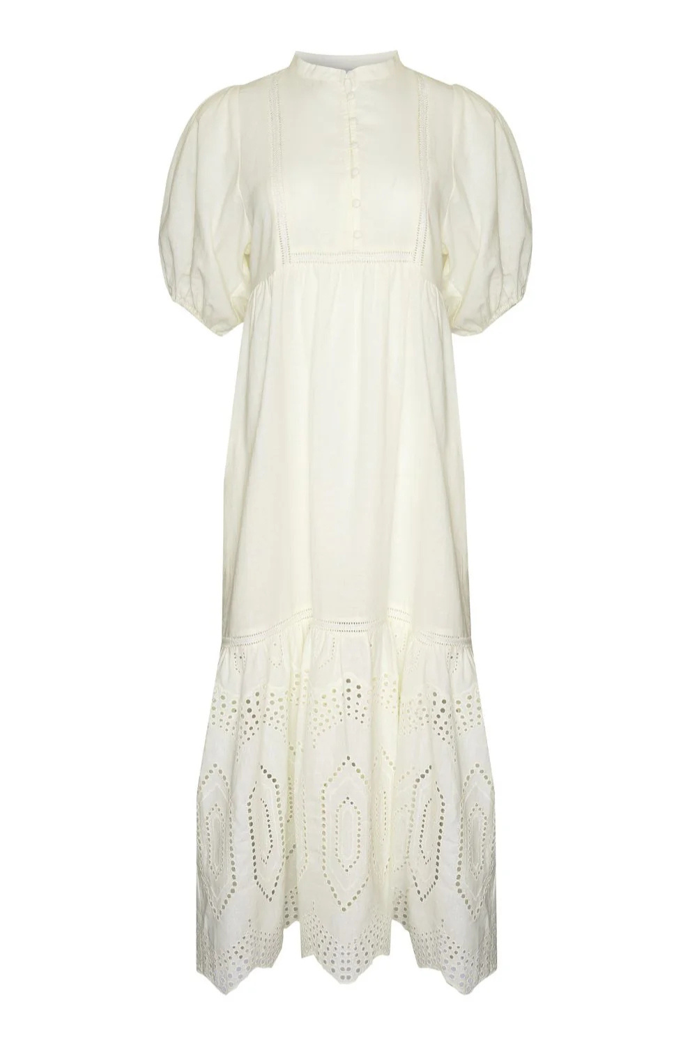 Helm Dress | Cream Broderie