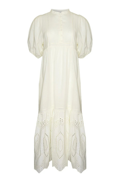 Helm Dress | Cream Broderie