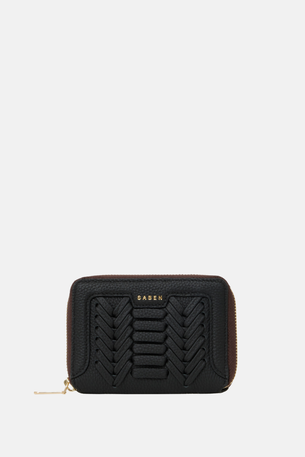 Landry Wallet | Black Macro Weave