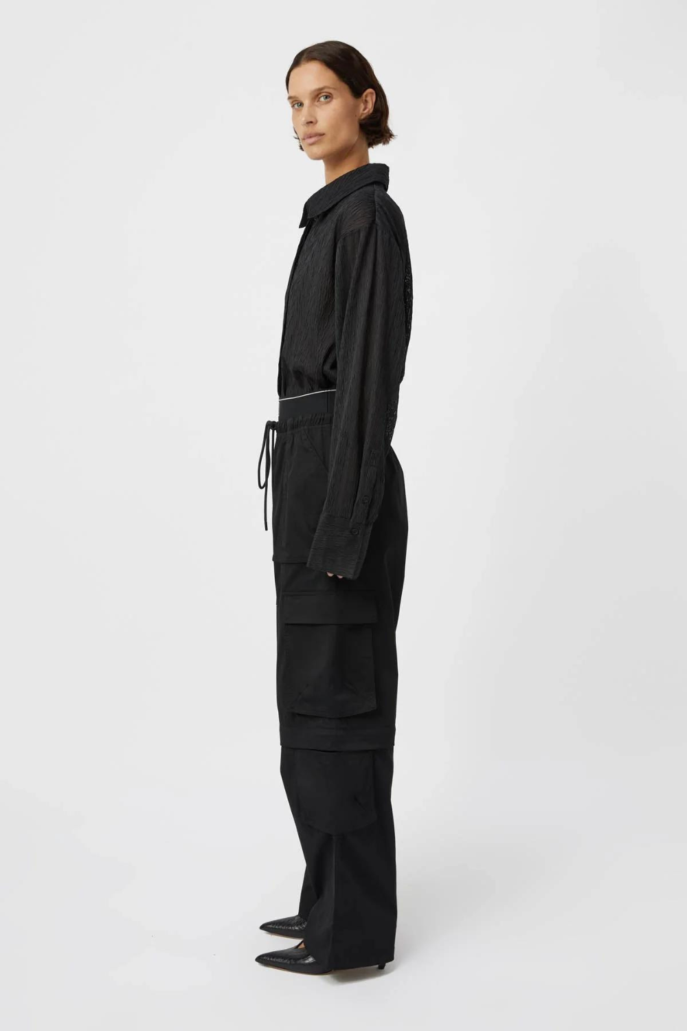 Soraya Cargo Pant | Black