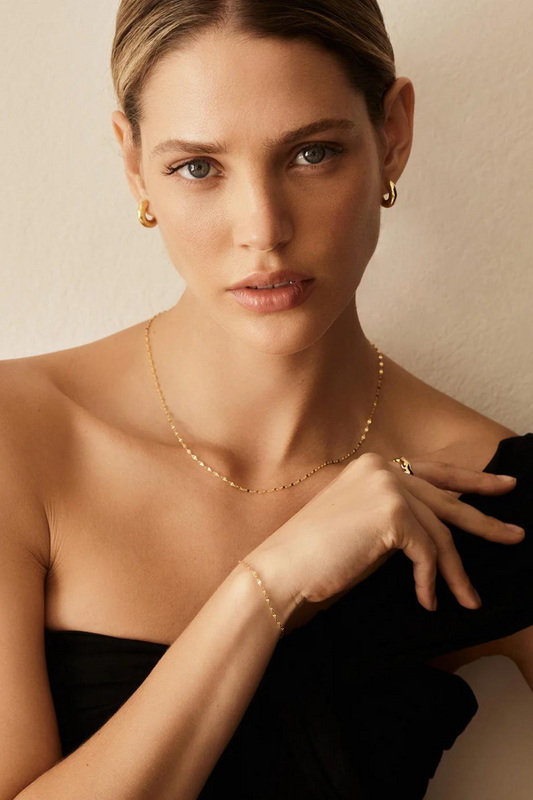 Riviera Fine Necklace | Gold