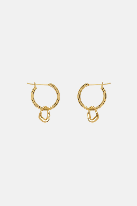 Miro Hoops | Gold