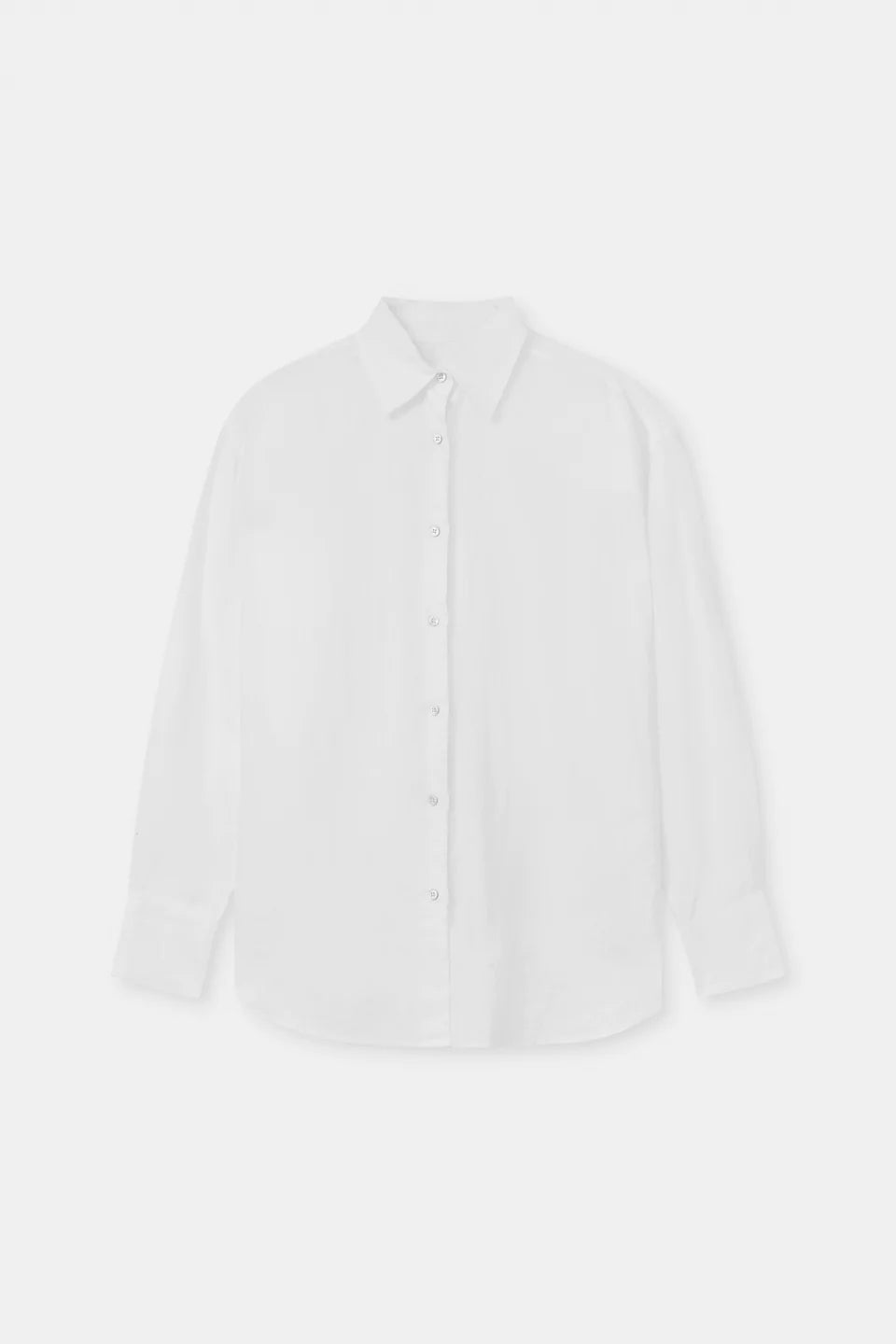 ASSEMBLY Oversized Linen Shirt - White